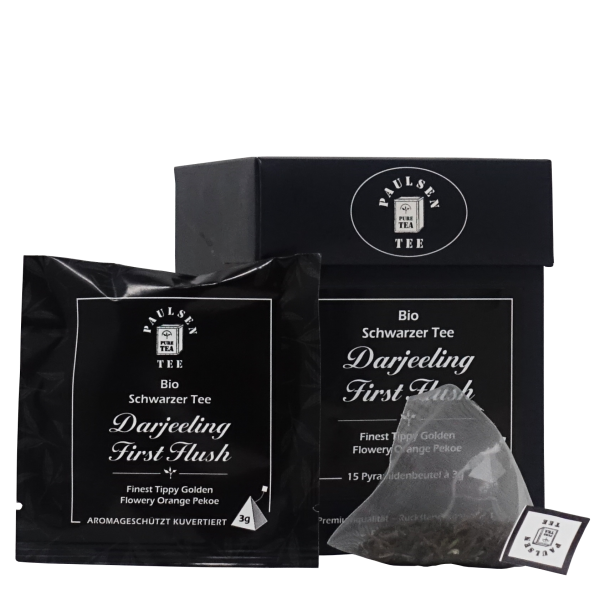 Bio Darjeeling First Flush, schwarzer Tee